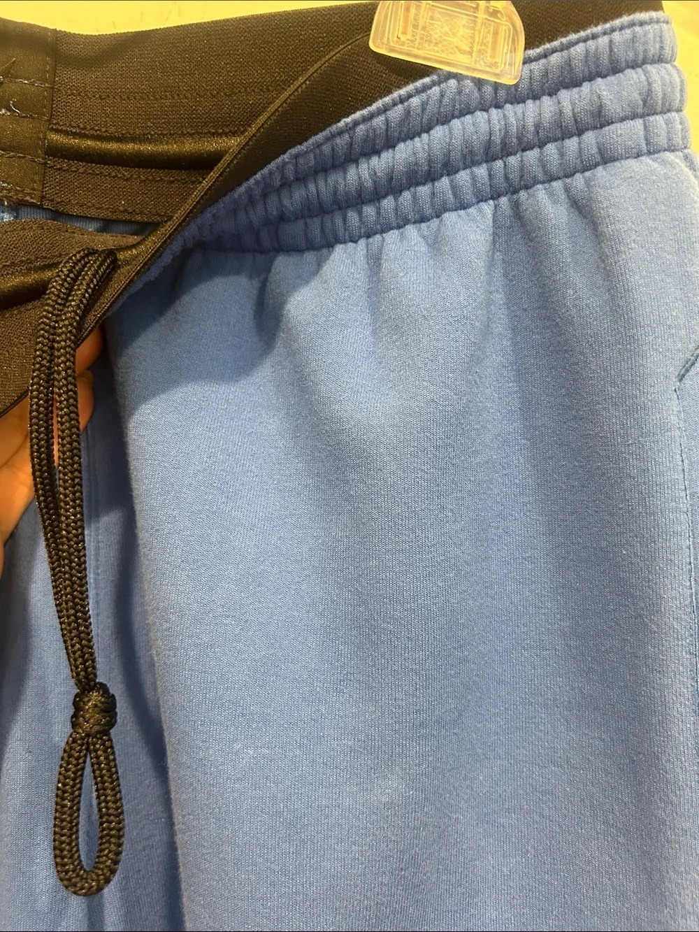 Nike Blue and Black Men large tech fleece Slim Athletic basketball Joggers pants